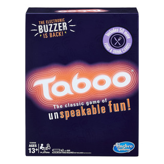 Juego De Mesa Hasbro Taboo Party Con Timbre Para Mayores De Juego De Mesa Hasbro Taboo Party Con Timbre Para Mayores De