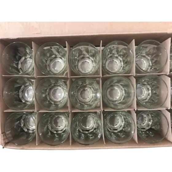 Vasos De Vidrio, Fiesta Eventos Por Caja Navidad Corporativo