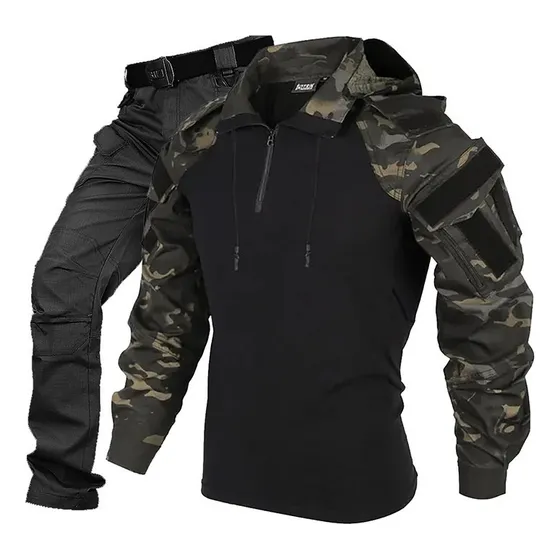 2024 Chamarra Táctica De Camuflaje Para Exteriores, Traje Y Panta
