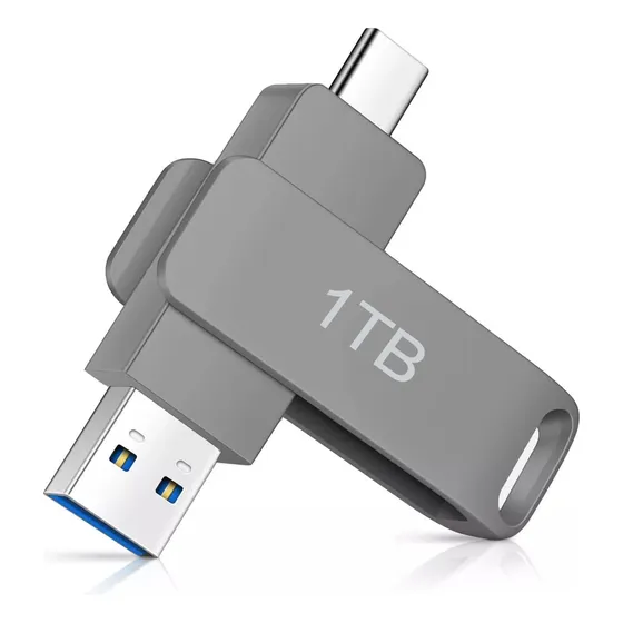 Memoria Usb 1tb Alta Velocidad 3.0 2 En 1 Tipo C Y Usb