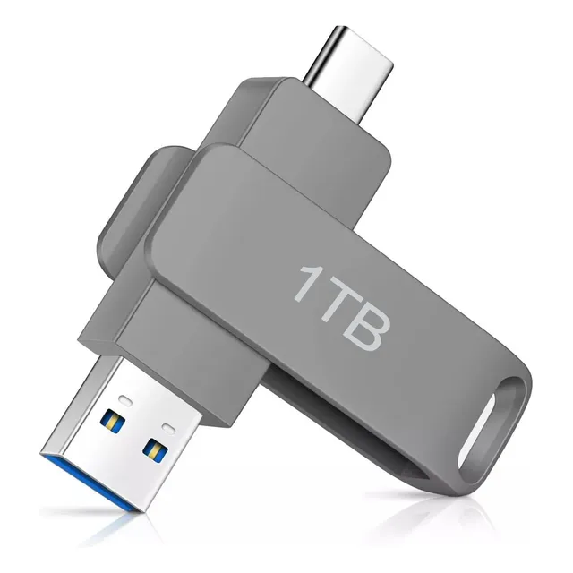 Memoria Usb 1tb Alta Velocidad 3.0 2 En 1 Tipo C Y Usb