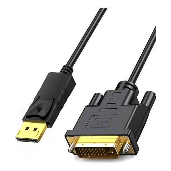 Adaptador Displayport A Dvi Cable De 1.8 Mtrs Fullhd