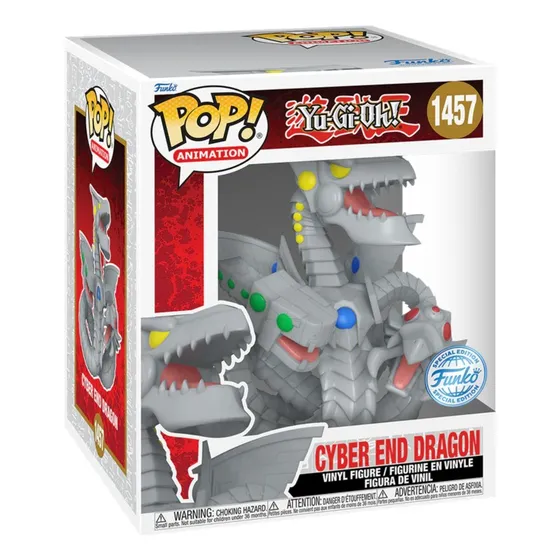 Funko Pop! Yu Gi Oh -Dragon Ciber Final 6 Pulgadas Exclusivo