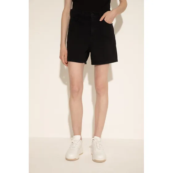 Short Denim Tiro Alto 5 Bolsillos Mujer Portsaid