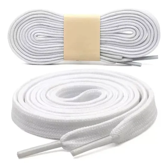 Par De Cadarços Flat Tênis Air Force 1 - 140cm Largo Cores