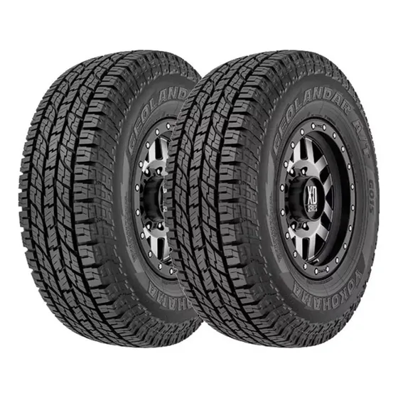 Kit X2 Neumáticos 245 70 R17 119r G015 Yokohama Geolandar At