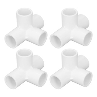 10 Conectores De Tubo De Codo De Pvc De 4 Vías, 25 Salidas 10 Conectores De Tubo De Codo De Pvc De 4 Vías, 25 Salidas