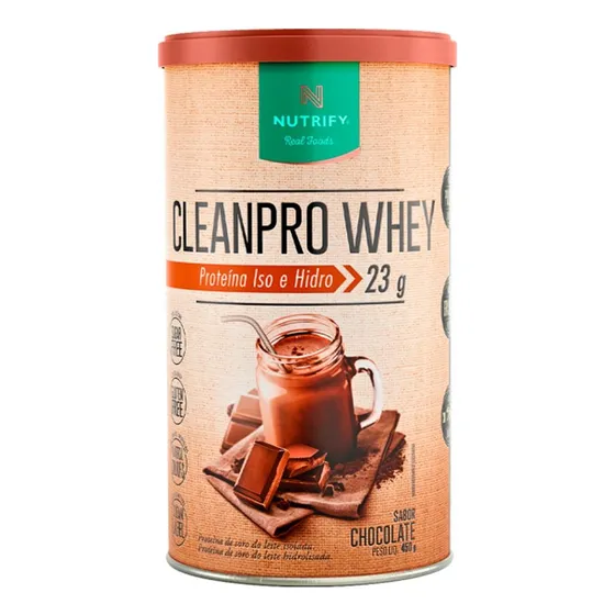 Proteína Cleanpro Whey Nutrify Baunilha 450g Pote