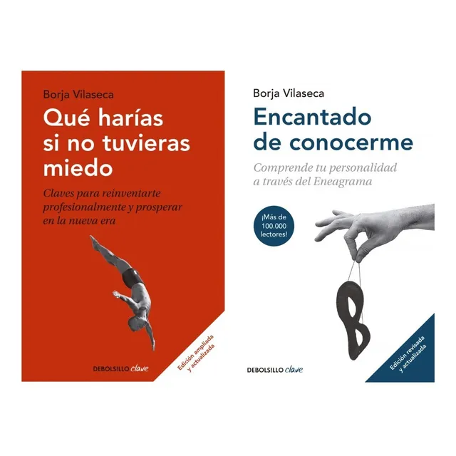 Que Harias Miedo + Encantado Conocerme - Vilaseca - 2 Libros