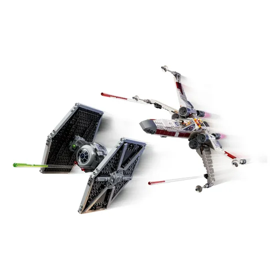 Lego Star Wars 75393 Tie Fighter E X-wing 1063 Peças Versão do personagem Star Wars TM: Blocos e Figuras para Montar