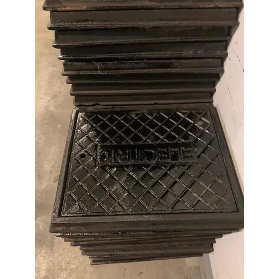 Tapa Alcantarilla 30x40 Con Su Marco Hierro Fundido