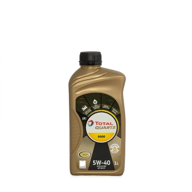 Aceite Motor Total Quartz 9000 Envase 1 Litro
