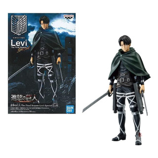 Attack On Titan Levi Special Figure The Final Season Bandai Attack On Titan Levi Special Figure The Final Season Bandai
