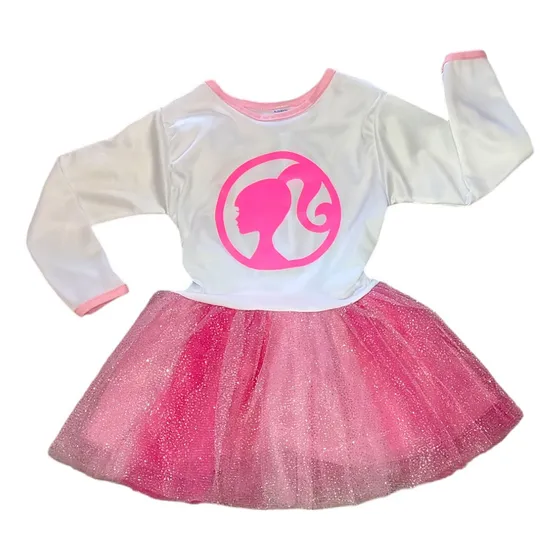 Disfraz Infantil Vestido Tutu Barbie