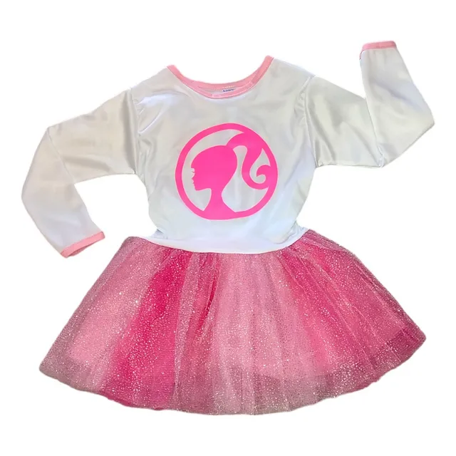 Disfraz Infantil Vestido Tutu Barbie