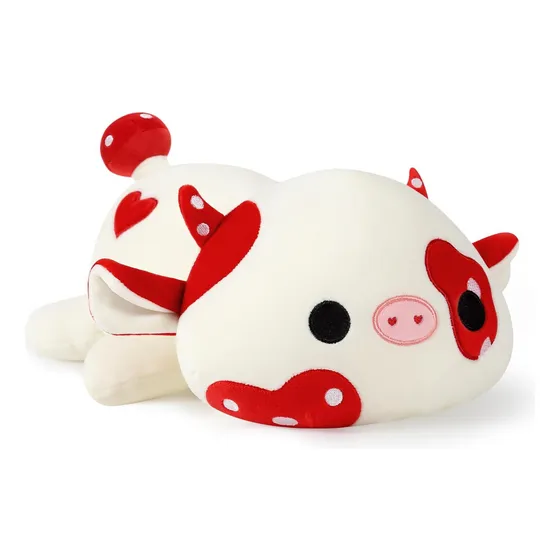 Peluche Vaca Amorosa Onsoyours, Suave, 12 Modelo Mushroom