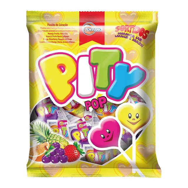 Paletitas Corazon Pity X 45u Surtidos *ideal Candy Bar*