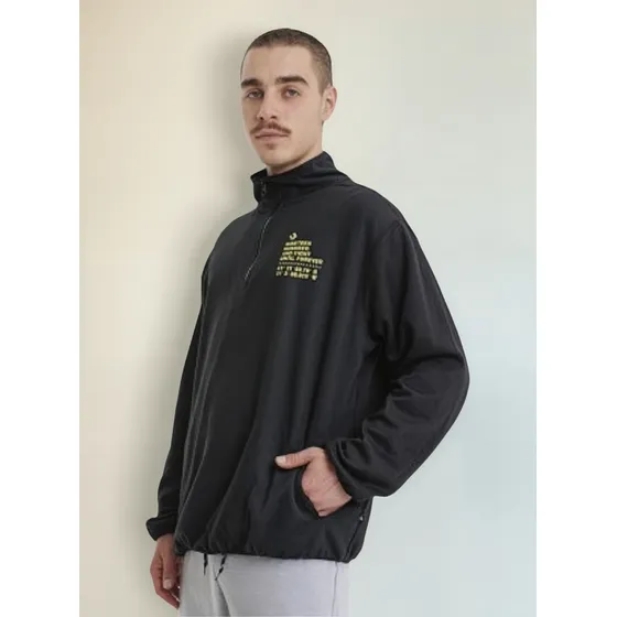 Buzo Deportivo Converse Modelo Future Turtleneck Negro