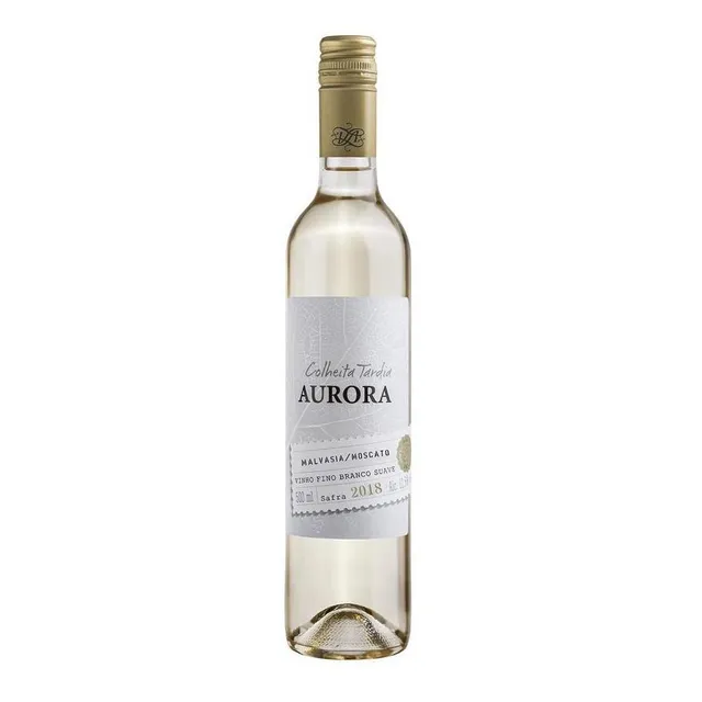 Vinho Aurora Colheita Tardia Malvasia/moscato 500ml