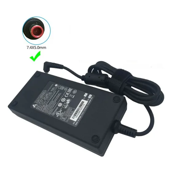 Cargador Laptop Acer Nitro 5 Msi 19.5v  9.23a 180w 7.4*5.0mm