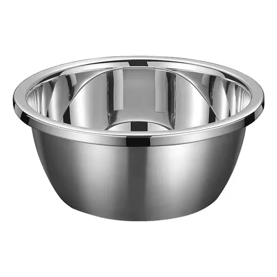 Bowls De  Acero Inoxidable Engrosado 30cm