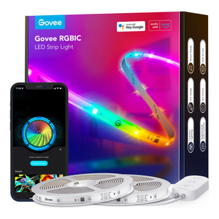 Govee Luces Led 20m Rgbic Inteligentes Para Dormitorio Govee Luces Led 20m Rgbic Inteligentes Para Dormitorio