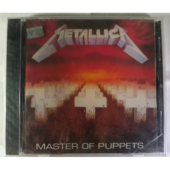 Cd Metallica Master Of Puppets Sellado 1986