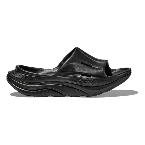 Chinelo Hoka One One Ora Recovery Slide 3 Preto Unissex
