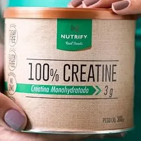 Creatina Nutrify 100% em pó Sem sabor x 300g