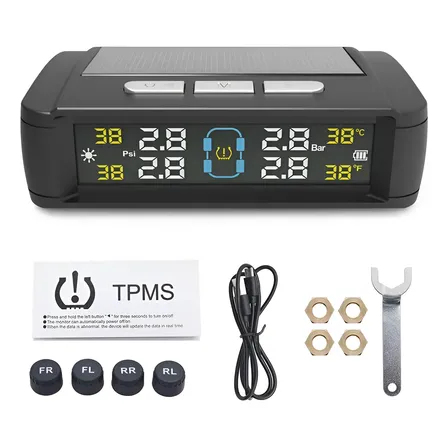 Sensor De Pressão Dos Pneus Sistema De Sensor Externo Alarme