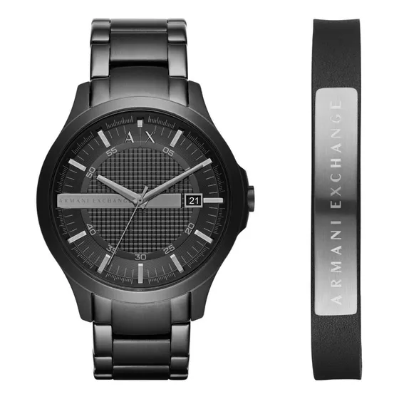 Reloj Negro Armani Exchange Hombre Ax7101 - Color Negro Negro