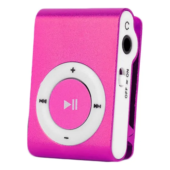 Mp3 Reproductor Shuffle Clip Audifono + Cable Usb Deportivo