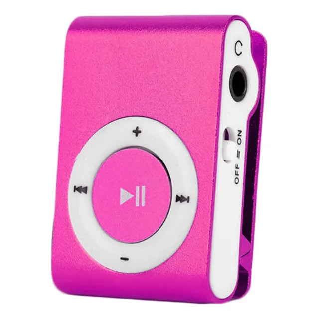 Mp3 Reproductor Shuffle Clip Audifono + Cable Usb Deportivo