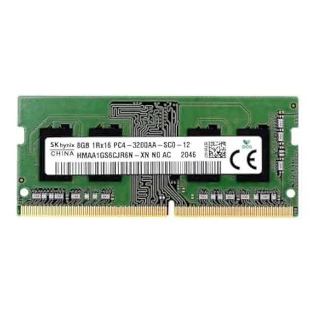 Sk Hynix 8 Gb Sodimm Ddr4 3200 Pc4 1rx16 Hmaa1gs6cjr6n-xn So-dimm Memoria Ram Para Portátiles Dell Hp Lenovo Y Otros Sistemas