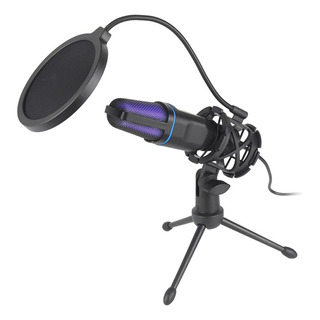 Micrófono Usb Rgb Con Condensador Para Juegos Micrófono Usb Rgb Con Condensador Para Juegos