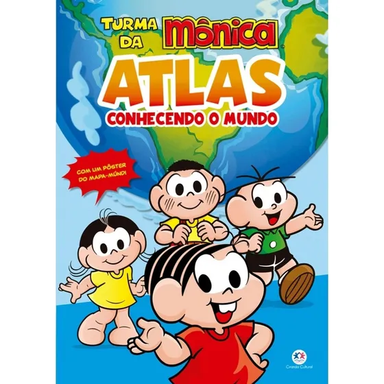 Atlas geográfico, de Ciranda Cultural. Série Atlas geográfico Editora Ciranda Cultural, capa mole, edição 1 em português, 2019