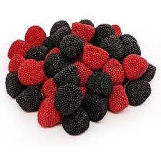 Bala De Gelatina Amoras Fini A Granel 1kg - Guloseima
