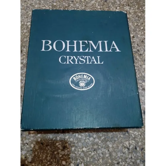 Juego Licorera Bohemia 6 Vasos