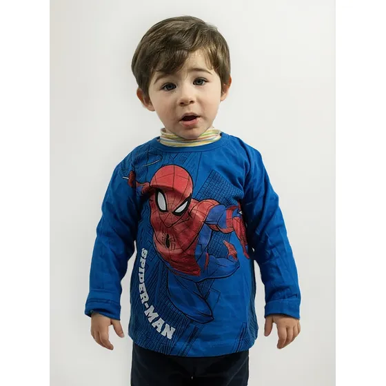 Camiseta Infantil De Spiderman Universo Binario