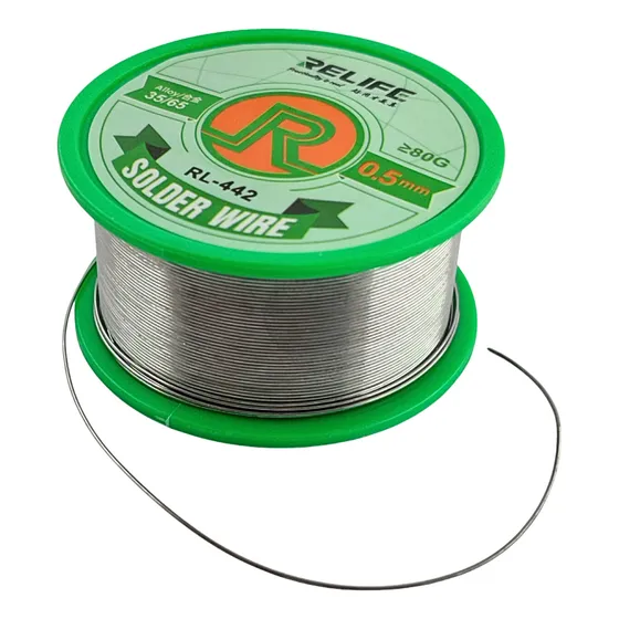 Rollo De Estaño 0.5 Mm 80 Gs Relife