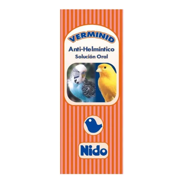 Nido Verminid 20ml Antihelmíntico Desparasitante P Pájaros