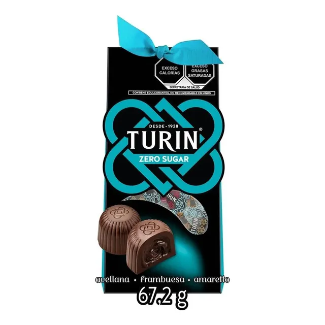 Turin Zero Sugar Surtido De Chocolates Sin Azucar 67.2g