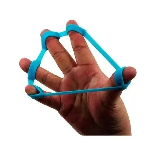 Tensor Banda Elástica Terapia Ejercitador Para Dedos Manos
