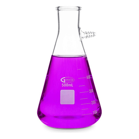 Matraz De Filtracion Kitasato Reforzado 25ml Glassco Matraz De Filtracion Kitasato Reforzado 25ml Glassco