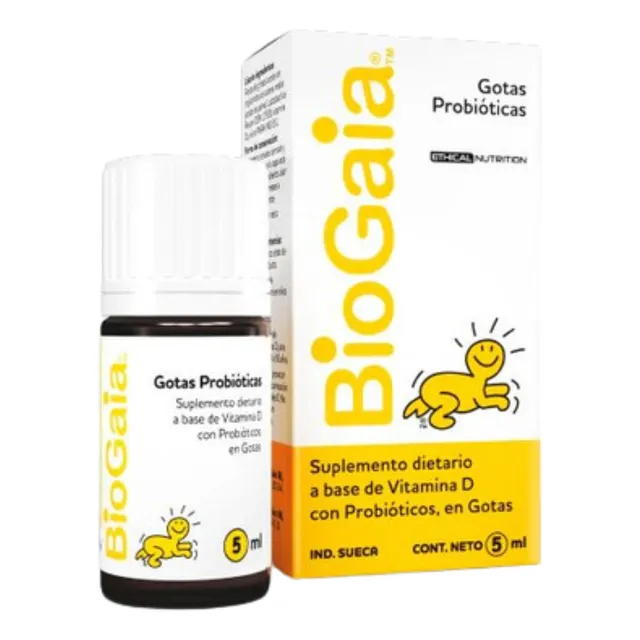 Biogaia Vitamina D Gotas Probioticas Suplemento Dietario 5ml Ethical Nutrition Probióticos