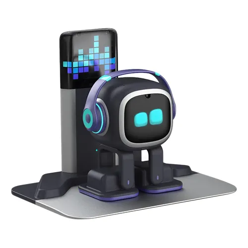 Emo Robot - Robô Inteligente Com Ia Cor Azul-escuro | Parcelamento