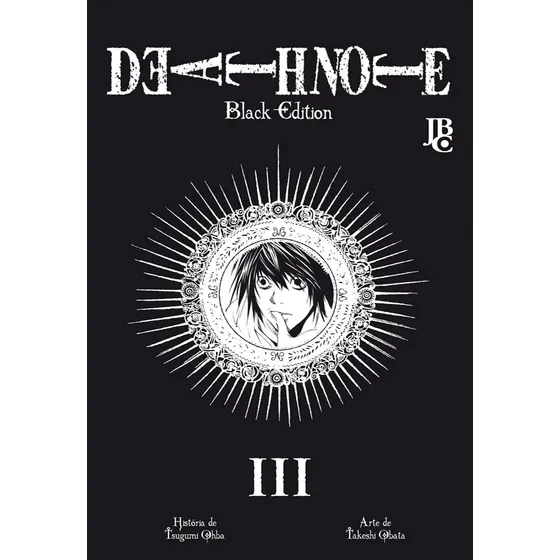 Death Note - Black Edition - Vol. 3, de Ohba, Tsugumi. Editorial Japorama Editora e Comunicação Ltda, capa mole em português, 2022