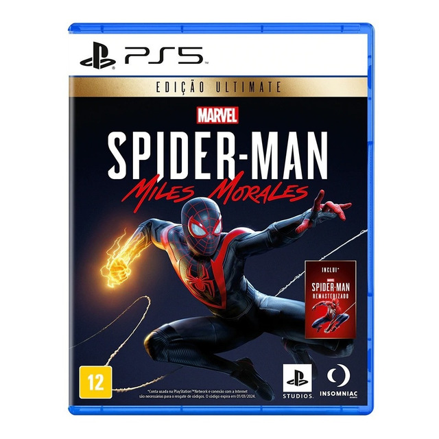 Marvel's Spider-man Miles Morales Edição Ultimate - PS5 Marvel's Spider-man Miles Morales Edição Ultimate - PS5