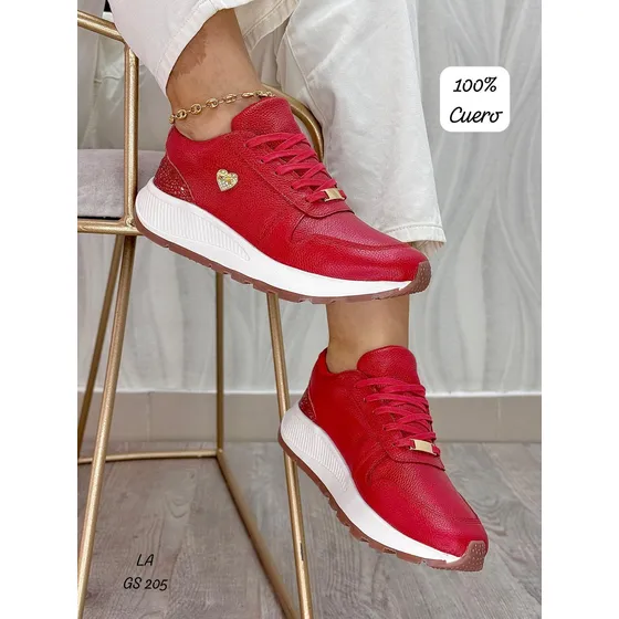 Zapatos De Damas Deportivos Cuero Coleccion 2