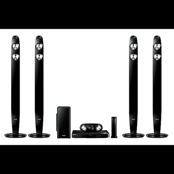 Home Theater 3d Samsung Ht-f6550 / 5.1 / Blu Ray /dual Core Preto